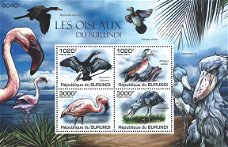 Postzegels Burundi - 2011 - Vogels (Blok)