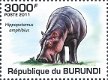 Postzegels Burundi - 2011 - Nijlpaarden (Blok) - 4 - Thumbnail