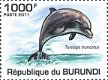 Postzegels Burundi - 2011 - Dolfijnen (Blok) - 2 - Thumbnail
