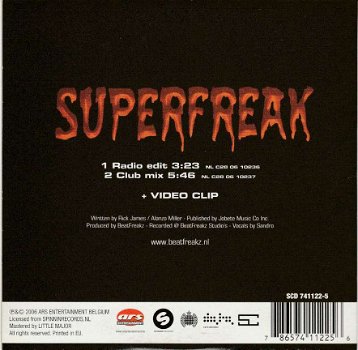 2 CD singels Beatfreakz - 3
