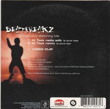 2 CD singels Beatfreakz - 4