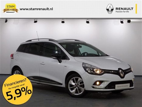 Renault Clio Estate - 1.5 dCi 90pk Limited Navig., Airco, Cruise, Lichtm. velg - 1