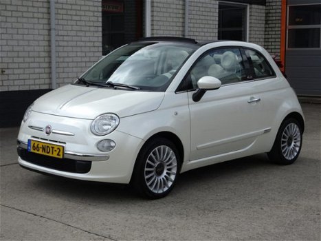 Fiat 500 C - 1.2 Lounge GEREGELDE AIRCO, LICHT METALEN VELGEN, AUTOMAAT, CABRIO - 1