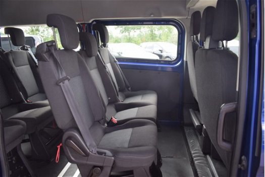 Ford Transit Custom - 125 pk 9-persoons HOOG DAK(stahoogte)LET OP:BPM VRIJ prijs ex btw - 1