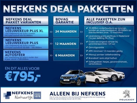 Peugeot 308 - 1.2 5drs PureTech 110 PK Blue Lease Executive *PANODAK*NAVI*ECC*PARPILOT*LMV* | NEFKEN - 1