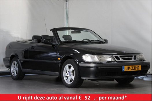 Saab 9-3 Cabrio - 2.0 I CABRIO S 131 PK / Leder / Airco - 1