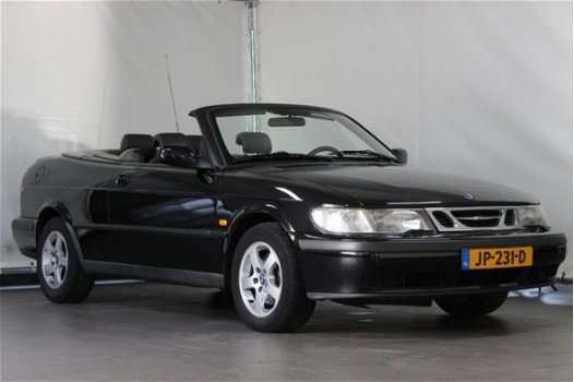 Saab 9-3 Cabrio - 2.0 I CABRIO S 131 PK / Leder / Airco - 1