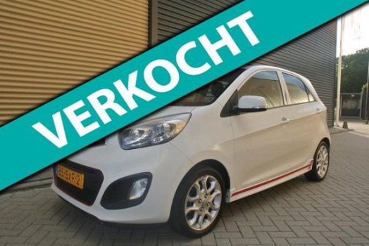 Kia Picanto - 1.2 CVVT Comfort Pack airco dakraam inklap baare spiegels LED - 1