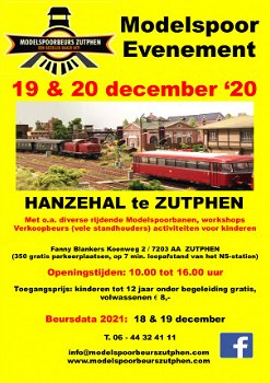 Modelspoorweekend Zutphen 19 en 20 december - 1