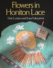 Flowers in honiton lace, Elsie Luxton and Yusai Fukuyama