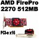 ...AMD FirePro 2270 Dual-View 512MB PCI-e x16 | DMS59 | Win 10 - 1 - Thumbnail