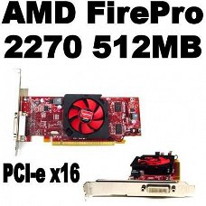 ...AMD FirePro 2270 Dual-View 512MB PCI-e x16 | DMS59 | Win 10