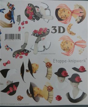 3D Knipvel (A4) --- VROUWEN --- Le Suh 4169177 --- MOOIE DAMES - 3