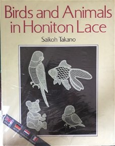 Birds and animals in honiton lace Saikoh Takano