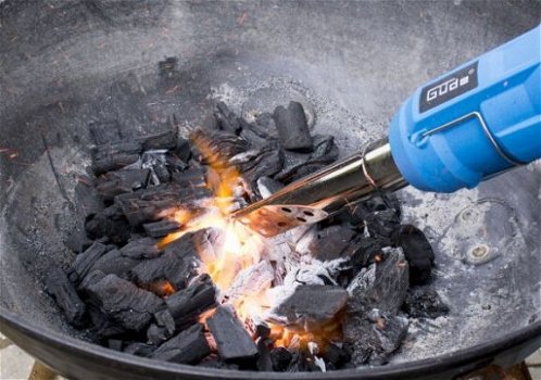 Eklektr. onkruidverbrander 230V-2000W tot 600° verbrand onkruid ook voor de BBQ - 4
