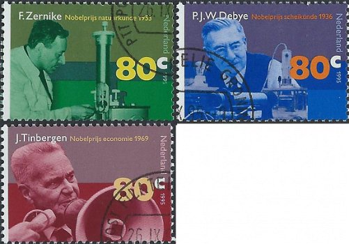Postzegels Nederland - 1995 Nobelprijswinnaars (serie) - 1