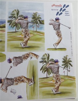 3D Knipvel (A4) --- SPORT --- Le Suh 8215134 --- GOLF / GOLFEN - 3