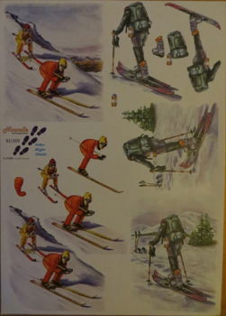 3D Knipvel (A4) --- SPORT --- Le Suh 821509 --- SKIËN - 1