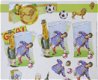 3D Knipvel (A4) --- SPORT --- DOE MAAR 11053-133 --- VOETBAL / VOETBALLEN - 2 - Thumbnail