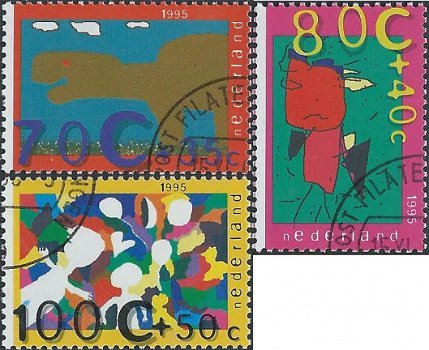 Postzegels Nederland - 1995 Kinderzegels, kind en fantasie (serie) - 1