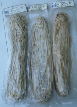 RAFFIA DECO BEIGE nieuw - 1