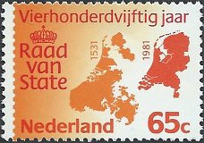 Postzegels Nederland - 1981 450 jaar Raad van State (65)