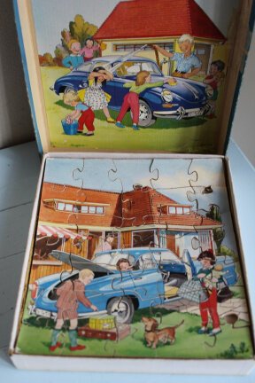 Oude kinderpuzzel - Afbeelding 3