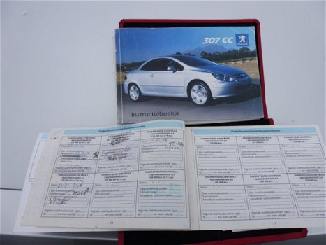 Peugeot 307 CC - 2.0-16V /automaat/2004/leer/clima/boekjes/nap - 1