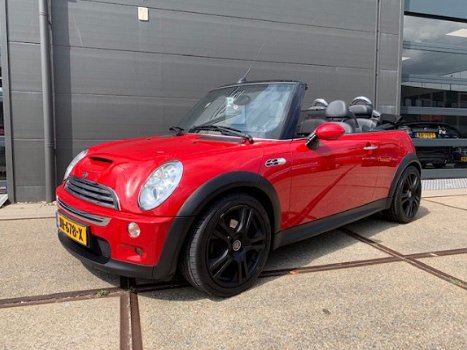 Mini Mini Cabrio - 1.6 Cooper S , Navigatie, leer, - 1