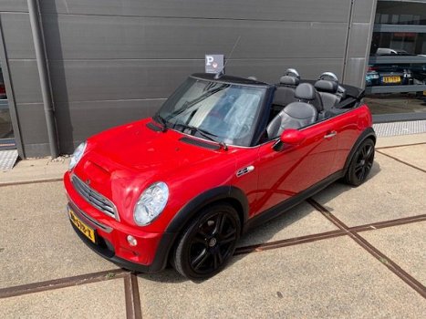 Mini Mini Cabrio - 1.6 Cooper S , Navigatie, leer, - 1