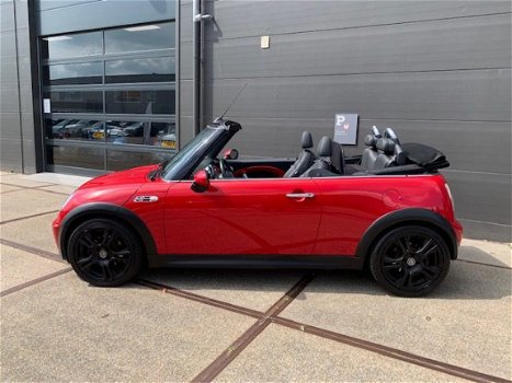 Mini Mini Cabrio - 1.6 Cooper S , Navigatie, leer, - 1