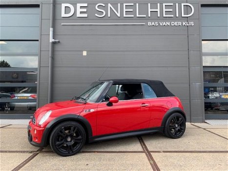 Mini Mini Cabrio - 1.6 Cooper S , Navigatie, leer, - 1