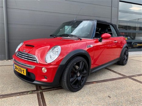 Mini Mini Cabrio - 1.6 Cooper S , Navigatie, leer, - 1