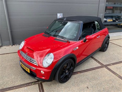 Mini Mini Cabrio - 1.6 Cooper S , Navigatie, leer, - 1