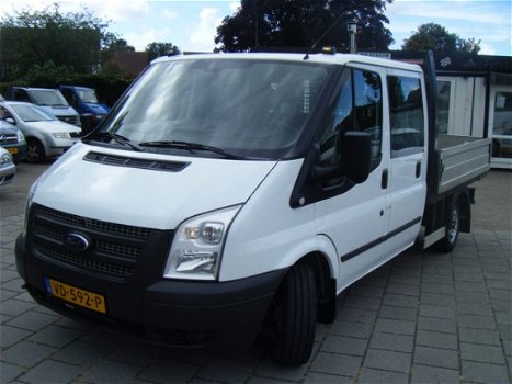 Ford Transit - 300M 2.2 TDCI DC OPEN LAADBAK+DUBBELE CABINE 2800KG TREK VERMOGEN - 1