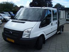 Ford Transit - 300M 2.2 TDCI DC OPEN LAADBAK+DUBBELE CABINE 2800KG TREK VERMOGEN