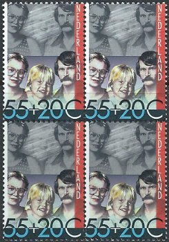 Postzegels Nederland - 1981 Kinderzegels, integratie (55+20ct) - 1
