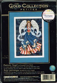 DIMENSIONS Borduurpakket PATRIOTIC ANGEL - 0