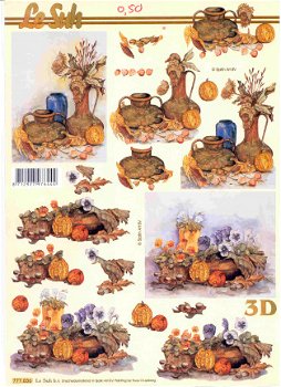 3D Knipvel (A4) --- HERFST --- Le Suh 777.036 --- DIVERSE AFBEELDINGEN - 1