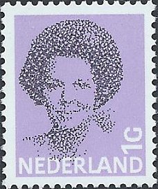 Postzegels Nederland - 1982 Koningin Beatrix (type Struyken) (1gld)