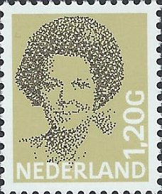 Postzegels Nederland - 1986 Koningin Beatrix (type Struyken) (1,20gld)