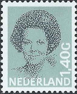 Postzegels Nederland - 1982 Koningin Beatrix (type Struyken) (1,40gld) - 1