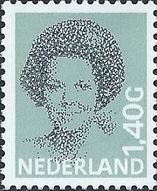 Postzegels Nederland - 1982 Koningin Beatrix (type Struyken) (1,40gld)