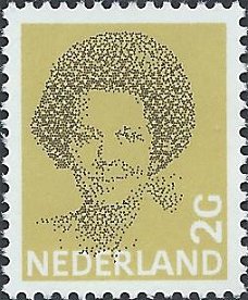 Postzegels Nederland - 1982 Koningin Beatrix (type Struyken) (2gld)