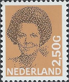 Postzegels Nederland - 1986 Koningin Beatrix (type Struyken) (2,50gld)