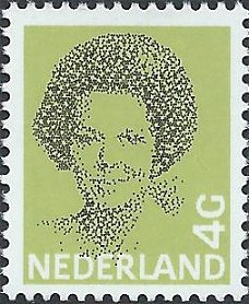 Postzegels Nederland - 1982 Koningin Beatrix (type Struyken) (4gld)