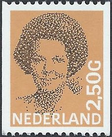 Postzegels Nederland - 1986 Koningin Beatrix (type Struyken) (2,50gld)