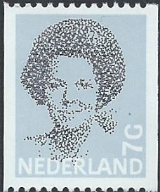 Postzegels Nederland - 1986 Koningin Beatrix (type Struyken) (7gld)
