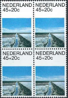 Postzegels Nederland - 1981 Zomerzegels, Nederlands landschap (45+20ct)