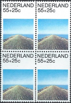 Postzegels Nederland - 1981 Zomerzegels, Nederlands landschap (55+25ct) - 1